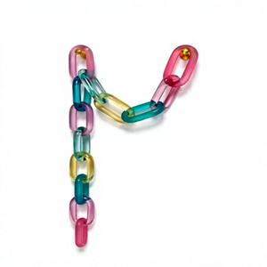 Cadena de Resina Artística con Forma Irregular y Patrón de Espiral, Decoración Moderna para el Hogar, Escultura Hecha a Mano, Pieza de Arte Coleccionable - Product Image 5