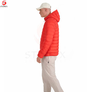 <b>Men's</b> Winter Padded <b>Lightweight</b> Warm Quilted Hooded Eco-Friendly Quick Dry Breathable High Street Style Outdoor <b>Jacket</b> Cotton - Product Image 2