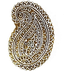 New Arrival Handmade Wooden Blocks Printing Henna Craft Paper <b>Stamp</b> Wooden <b>Hand</b> Carved <b>Stamp</b> - Product Image 4