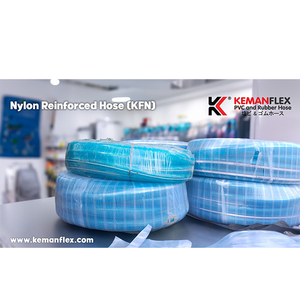 Tuyau d'arrosage renforcé en nylon, 3 pouces, 30 mètres, tuyau d'eau en PVC flexible pour l'irrigation extérieure et l'aménagement paysager - Product Image 1