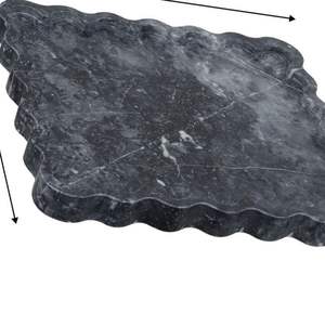 Plateau élégant en résine Art Déco pour plantes, idéal pour les mariages - Product Image 4