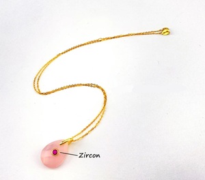 จี้รูปทรงลูกแพร์ฝังพลอยทำมือ ขนาด 13x18 มม. - จี้ขายส่ง - สำหรับทำสร้อยคอ DIY - Product Image 4