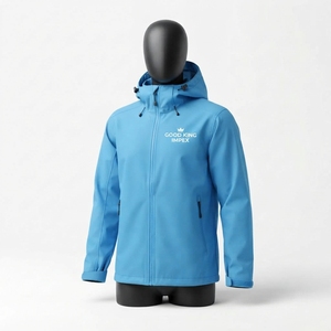 <b>Men's</b>' Waterproof Rain Jacket Lightweight Packable <b>Raincoat</b> Outdoor Hooded Rain <b>Men's</b> Jackets - Product Image 1