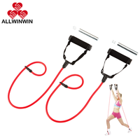 ALLWINWIN RST34 Resistance Tube - 2 Buah Tali Latihan Beban untuk Olahraga, Peregangan, dan Kebugaran