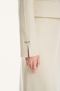 Artículos de Moda en Tendencia, Abrigos para Mujer, Abrigo de Cachemira JASMINE Hecho a Mano, Estilo Minimalista Informal, Suministro ODM, Abrigos de Invierno para Damas - Product Image 5