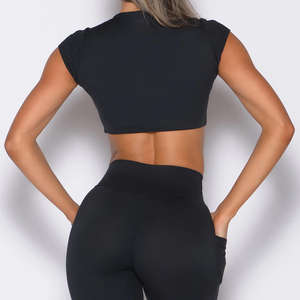 Soutien-gorge de sport pour femme à col halter, sexy, pour l'été, la course, le yoga et le fitness, avec dos élégant et maintien élevé - Product Image 2