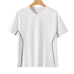 OEM 250g Acetate Blend <b>Mens</b> Seamless High Elastic Cooling Mosquito Repellent Slim Fit Sports <b>Vest</b> 180 Quick Dry T Shirt - Product Image 1