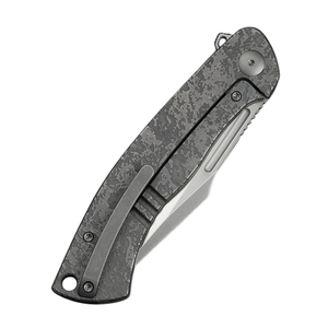 Navajas Plegables con Empuñadura Texturizada Marrón, Hoja de Acero Inoxidable, Diseño Plegable Portátil para Senderismo, Camping y Uso General - Product Image 6