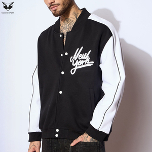Recycled <b>Wool</b> Varsity <b>Jacket</b> Custom Premium Quality Sustainable Blank Minimalist Fashion College Wear <b>Jacket</b> <b>Men</b> Women - Product Image 5