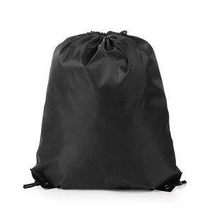 Mochila con Cordón de Poliéster Totalmente Personalizada al por Mayor, con Bolsillo Lateral y Frontal, Bolsa con Cordón Personalizable con Logotipo - Product Image 1