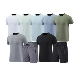 Ensemble de survêtement pour hommes en gros – Respirant, durable, idéal pour le sport, le jogging, les loisirs et l'extérieur – Survêtement à manches courtes - Product Image 4