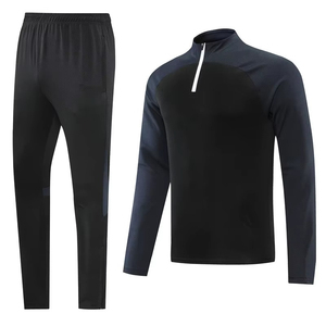 Survêtement de football haut de gamme personnalisable pour équipe, ensemble d'entraînement de football à séchage rapide, veste et pantalon pour les matchs - Product Image 6