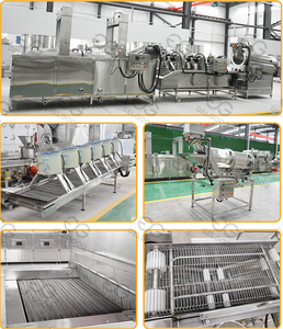 Línea de Producción de Empanadas de Carne, Máquina para Hacer Empanadas de Alta Eficiencia de 100KW, Equipo para Hacer Hamburguesas y Nuggets de Pollo, 220V/380V - Product Image 5