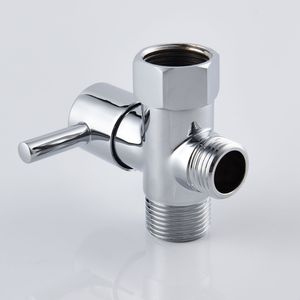 Valvola WC in ottone con attacco femmina G7/8 e adattatore a T con attacco maschio G15/16 e G1/2 per bidet - Product Image 3