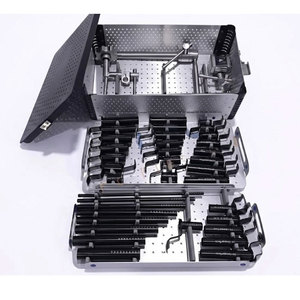 Système de rétracteur tubulaire MIS pour la colonne vertébrale, ensemble en titane avec revêtement noir, boîte de stérilisation, kit de chirurgie de la colonne vertébrale à intervention minimale invasive, réutilisable - Product Image 3