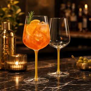 Verres à vin colorés en borosilicate faits à la main de 520 ml, sans plomb, à pied, pour vin rouge et blanc, réutilisables, vente en gros - Product Image 1