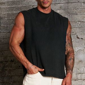Camiseta Deportiva de Alta Calidad para Hombre, Tejido Elástico que Absorbe la Humedad, para Levantamiento de Pesas, Se Aceptan Diseños Personalizados de Marca Privada - Product Image 3
