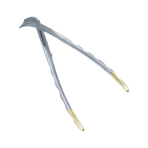 Pince orthodontique manuelle de précision en acier inoxydable de haute qualité pour l'extraction osseuse en chirurgie buccale et le retrait de couronnes dentaires - Product Image 1