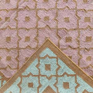 Tapis Kilim en laine fait main, tissage plat traditionnel, motif géométrique, teintures naturelles, tapis de sol durable - Product Image 2