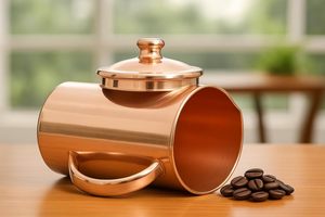 <b>Copper</b> water jug <b>copper</b> pitcher <b>copper</b> jug with lid <b>copper</b> water pot <b>copper</b> drink jug ayurvedic <b>copper</b> jug pure <b>copper</b> pitcher c - Product Image 4