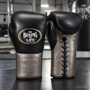 Gants de boxe personnalisés NO boxing NO life en cuir de vachette et impression personnalisée sur le gant, du 8 oz au 24 oz. - Product Image 4