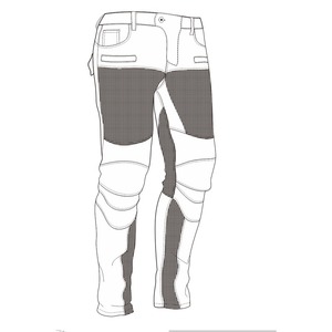 Jeans de sport pour moto, logo personnalisé, grande taille, protection intégrale, pantalon de course pour homme, toutes saisons - Product Image 4