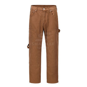 Jean classique décontracté pour un style urbain élégant, avec une qualité supérieure, pantalon homme délavé. - Product Image 5