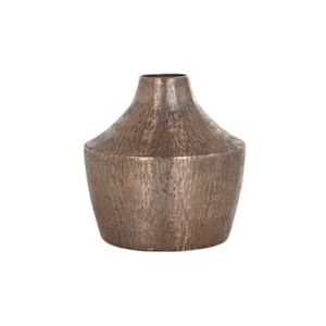 Vase à fleurs traditionnel en métal, élément décoratif culturel qui apporte chaleur et caractère à la pièce - Product Image 3