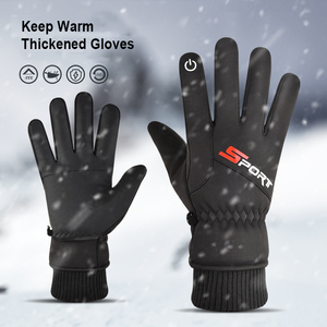 Guantes de cuero de cabra Sunland unisex para invierno, con protección total para los dedos, ignífugos, para caza, tiro, motociclismo, fitness y senderismo. - Product Image 5