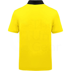 Chemise décontractée unie à manches courtes pour hommes et femmes, personnalisable avec logo, en tricot confortable et séchage rapide, de haute qualité - Product Image 5