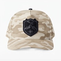 Casquette de baseball de haute qualité avec logo brodé personnalisé, tissu camouflage imperméable, perforée, pour le golf, le tennis, les sports de plein air