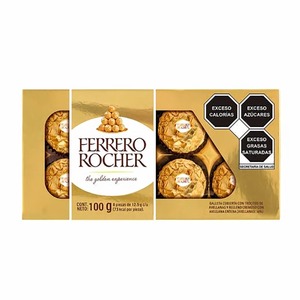 Cuadrados de Chocolate Ferrero Rocher Premium, Chocolate Gourmet con Avellanas Cremosas y Textura Crujiente - Product Image 6