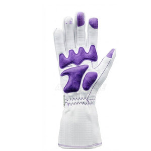 Custom Winter Kart Racing <b>Gloves</b> for <b>Drivers</b> Breathable Long Cuff Stretch Fabric Waterproof Lightweight Durable Grip Palm Modern - Product Image 3