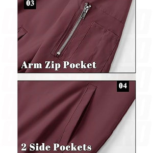Veste bomber d'hiver pour homme grande taille de haute qualité, tendance, en nylon coupe-vent, chaude, pour le froid - Product Image 6