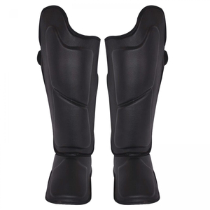 Top Selling Custom Lightweight Adult Boxing <b>MMA</b> <b>Shin</b> <b>Guards</b> with Basic Protection and Leg Pads for Training - Product Image 1