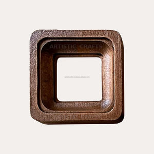 Carving Design Acacia Wood Picture <b>Frame</b> Photo Display <b>for</b> Tabletop Display Wall <b>Mount</b> Solid Wood Photo <b>Frame</b> Pack - Product Image 4