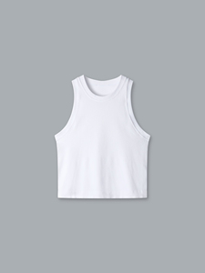 Camiseta sin mangas de algodón personalizada para mujer, chaleco deportivo transpirable, ropa informal de verano de alta calidad - Product Image 2