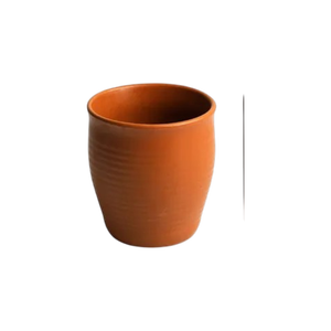 Tazas de Té Redondas de Arcilla Natural Hechas a Mano, Color Terracota, Jarrones Decorativos para Uso en Interiores y Exteriores - Product Image 2