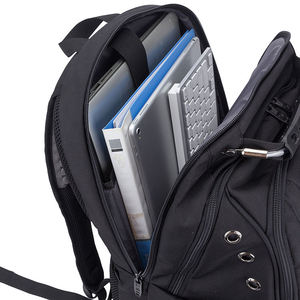 <b>Water</b> <b>Resistant</b> Black Tactical <b>Backpack</b> High Capacity Travel Laptop Daypack - Product Image 6