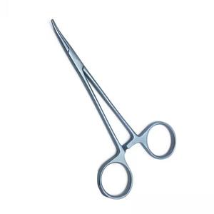 Pinzas hemostáticas Kelly de bloqueo manual al por mayor, tijeras quirúrgicas rectas de 5.5 pulgadas de acero inoxidable, fabricadas en Pakistán - Product Image 6