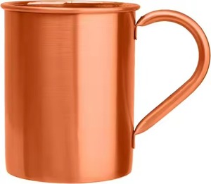 Hammered design finished Copper Mug For Home Hotel And Restaurants - Product Image 2