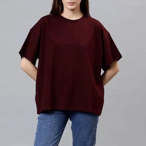 Camiseta de Mujer de Manga Corta para Uso Diario Informal, Estilo Oversize, Nueva Colección 2026, Calidad Premium, en Venta - Product Image 1