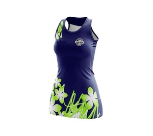 Vestido de Tenis y Netball Personalizado con Diseño Propio, Sublimado, Antiarrugas, Transpirable, de Secado Rápido, 100% Poliéster, 160g, para Mujer - Product Image 3
