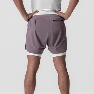 Custom Logo Latest Design Solid Casual Canvas Gym Shorts Eco-Friendly Breathable High Quality Fitness Wear Gym Shorts - Product Image 2