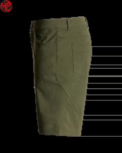 Pantalones Cortos de Golf Oxford para Hombre, Transpirables, de Secado Rápido, Antiarrugas, con Cordón Ajustable, Cintura Media, Casuales, para Caza al Aire Libre - Product Image 2