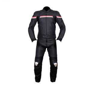 Combinaison de moto en cuir professionnelle confortable, à séchage rapide, de haute qualité, avec logo personnalisé, manches longues - Product Image 6