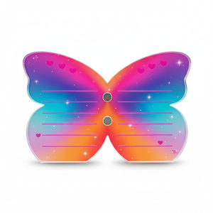 Paleta de Pestañas con Diseño de Mariposa y Imán para Aplicación de Extensiones de Pestañas, Soporte Acrílico para Paleta de Pestañas, Herramienta de Belleza - Product Image 5