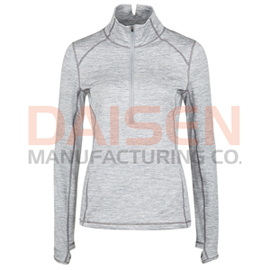 Chemise d'équitation pour femme de qualité supérieure, à séchage rapide, extensible, respirante, manches longues, fabrication OEM - Product Image 3