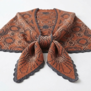 Châle en tricot épais et chaud de luxe pour l'hiver, doux au toucher, écharpe pashmina surdimensionnée pour femme, cape poncho, vente en gros OEM personnalisée - Product Image 3