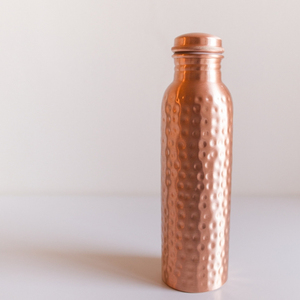 Botella de Agua de Cobre con Acabado Mate Moderno, Tapa de Rosca Antideslizante, Portátil, Ecológica, Reutilizable, con Diseño de Color y Logotipo Personalizado, Venta al Por Mayor - Product Image 5